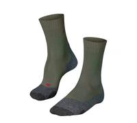 FALKE TK2 Explore W So lana filo funzionale spessi antivesciche 1 paio, Calzini da escursionismo Donna, Verde Olive 7830, 39-40