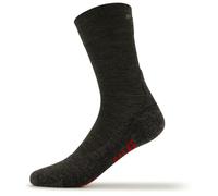 FALKE TK2 Explore Sensitive M So lana filo funzionale spessi antivesciche 1 paio, Calzini da escursionismo Uomo, Nero Black-Mix 3010, 39-41
