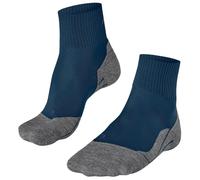 FALKE TK5 Wander Cool Short M Sso lyocell filo funzionale sottili antivesciche 1 paio, Calzini da escursionismo Uomo, Blu Blue Pond 6598, 42-43
