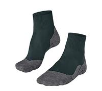 FALKE TK5 Wander Cool Short M SSO lyocell filo funzionale sottili antivesciche 1 paio, Calzini da escursionismo Uomo, Verde (Holly 7385), 46-48