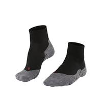 FALKE Tk5 Wander Short M Sso Lana Filo Funzionale Sottili Antivesciche, Calzini da escursionismo Uomo, Nero Black-Mix 3010, 46-48