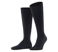 FALKE Ultra Energizing M Kh cotone con compressione 1 paio, Calzini lunghi Uomo, Blu Dark Navy 6370, 45-46