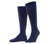 FALKE Ultra Energizing M Kh cotone con compressione 1 paio, Calzini lunghi Uomo, Blu Deep Blue 6418, 39-40