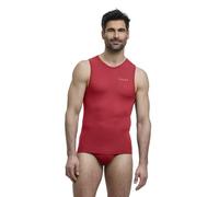 FALKE Ultralight Cool M S/L Sh Filo Funzionale Asciugatura Rapida, Maglia Uomo, Rosso Bloody Mary 8177, XL