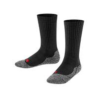 FALKE Calzino sportivo grigio scuro / rosso / nero, Taglia 128-142