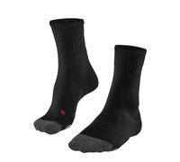 Falke uomo PL2 calzini da padel imbottitura media antivesciche zone di compressione intorno alla caviglia filo antiscivolo sulla suola traspiranti asciugatura rapida cotone filo funzionale 1 paio