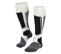 FALKE Uomo SK1 calzini da sci imbottitura extra-spessa protezione tibia antivesciche spessi caldi traspiranti asciugatura rapida termoregolanti antiodore lana filo funzionale 1 paio