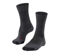 Falke Calze da escursionismo TK2 Uomo - Lana, filo funzionale, antivesciche - Grigio 42-43