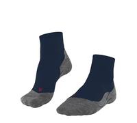 FALKE uomo TK5 Short calzini da escursionismo imbottitura leggera antivesciche sottili calze da trekking traspiranti asciugatura rapida termoregolanti antiodore lana vergine filo funzionale 1 paio