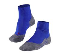 FALKE uomo TK5 Short calzini da escursionismo imbottitura leggera antivesciche sottili calze da trekking traspiranti asciugatura rapida termoregolanti antiodore lana vergine filo funzionale 1 paio