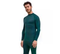 FALKE Uomo Warm Turtleneck Maglia Sportiva Tecnica Manica Lunga per Temperature da miti a Fredde Caldo Intimo Tecnico Traspiranti Asciugatura Rapida sostenibili Filo Funzionale 1 Pezzo