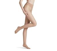 FALKE Vitalize 20 DEN W Ti trasparenti velati con compressione 1 pezzo, Collant Donna, Effetto pelle Cocoon 4059, XL