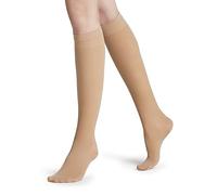 FALKE Vitalize 40 DEN W Kh semicoprenti con compressione 1 paio, Calzini lunghi Donna, Effetto pelle Cocoon 4059, 35-38