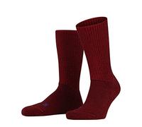 FALKE Walkie Ergo U So Lana Filo Funzionale Tinta Unita, Calzini Unisex - Adulto, Rosso Scarlet 8280, 37-38