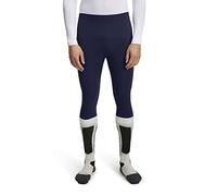FALKE Warm 3/4 M TI filo funzionale asciugatura rapida 1 pezzo, Calzamaglia Uomo, Blu (Space Blue 6116), M