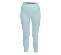 FALKE Warm Long W Ti Filo Funzionale Asciugatura Rapida 1 Pezzo, Calzamaglia Donna, Verde Jade 7439, M