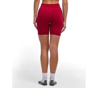 FALKE Warm Short W Ti Filo Funzionale Asciugatura Rapida 1 Pièce, Calzamaglia Donna, Rosso Ruby 8830, M