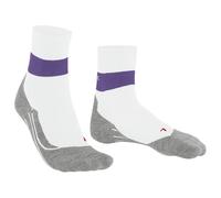 FALKE Ru Compression W - Donna - Grigio / Bianco / Viola - Taglia 37/38- modello 2024