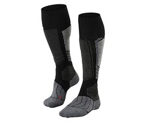 FALKE Women's SK1 Socks Extra-Strong Cushioning With Shin Padding Anti Blister Thick Warm Breathable Quick-Drying Climate-Regulating Odour-Neutralising Wool Functional Yarn 1 Pair