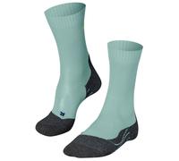 Falke Tk2 Explore Cool W So lyocell filo funzionale spessi antivesciche 1 paio, Calzini da escursionismo Donna, Verde Mint 7630, 37-38