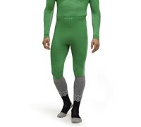 FALKE Wool-Tech 3/4 M Ti Lana Filo Funzionale Asciugatura Rapida 1 Pezzo, Calzamaglia Uomo, Verde Grass Green 7014 Trend, L