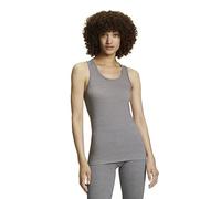 FALKE Wool-tech Light W S/L Sh Lana Filo Funzionale Asciugatura Rapida, Maglia Donna, Grigio Grey-heather 3757, M