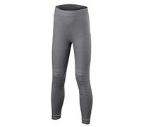 FALKE Wool-Tech Long K Ti lana filo funzionale asciugatura rapida 1 pezzo, Calzamaglia Unisex - Bambini, Grigio Grey-Heather 3757, 158-164