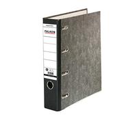 Falken 11285426 cartella doppia S 70 per gli Appunti Double DIN A5 orizzontale, dorso 70 mm, Nero