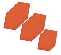 Falken Cartelline Recycling Intensiv per DIN A4, Confezione da pezzi Orange