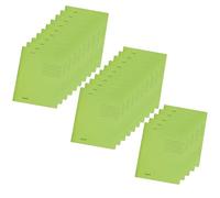 Falken Cartelline Recycling Intensiv per DIN A4, Confezione da pezzi verde
