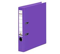 Falken Chromocolor - Raccoglitore originale Prodotto in Germania. Raccoglitore ad anelli con rivestimento in plastica interno ed esterno, larghezza 5 cm, formato DIN A4, colore: viola