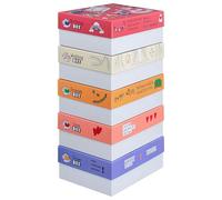 FALKEN Confezione da 5 scatole originali assortite. Altezza 120 mm, DIN A4+, Made in Germany. Confezione regalo con coperchio. Ideale per ricordi, foto, collezioni, immagini, fai da te