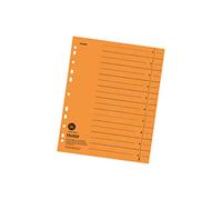 Falken Divisori in cartoncino in fibre riciclate A4-100er Pack orange