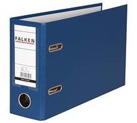 FALKEN File ad arco a leva in PP, A5, orizzontale, dorso da 8 cm - blu (unità singola)