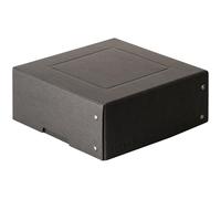 FALKEN Original PureBox Black 85 mm High 200 x 200 mm Storage Box with Lid Made