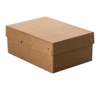 FALKEN Original PureBox Nature. Made in Germany, 100 mm high, DIN A5. Storage bo