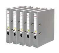 Falken PP, copertina in plastica 5er Pack schmal grau