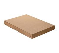 Falken PureBox Nature Scatola Originale Made in Germany - Altezza 40 mm, DIN A3, Portaoggetti Con Coperchio in Cartone Robusto - Regalo Vegana, Trasporto, Multiuso