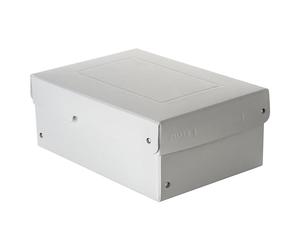FALKEN PureBox Pro. Made in Germany. 100 mm di altezza, DIN A5 DIN ISO 9706 DIN ISO 16245-A. Scatola di immagazzinaggio senza acidi e resistente all'invecchiamento con coperchio, adatta per archivio
