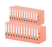 Falken - Raccoglitore ad anelli, formato DIN A4, in plastica, 25 cm, sottile, 5 cm