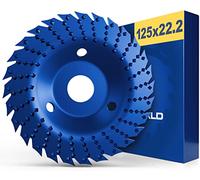 Falkenwald Flex Cut & Rasp disco da intaglio per legno, 125 mm, per smerigliatrice angolare, per fresa per legno Flex, per smerigliatrice angolare