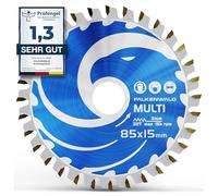 FALKENWALD ® - Lama per Sega Circolare 85 x 15 mm - Ideale per Legno, Metallo e Alluminio