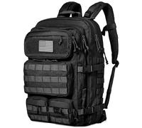 Falko Tactical Backpack 50L, 2.4x Stronger, Large Military Molle Rucksack, Heavy Duty, Work and Outdoors