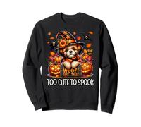 Fall And Halloween Shih Tzu Puppy Is Too Cute To Spook Felpa