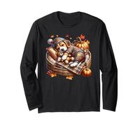 Fall Beagle Decor for Autumn Season Cozy Season Beagle Mom Maglia a Manica