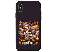 Fall Beagle For Women Men And Kids Autumn Vibes Cozy Season Custodia per iPhone X/XS