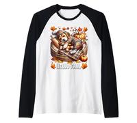 Fall Beagle for Women Men And Kids Autumn Vibes Cozy Season Maglia con Maniche Raglan