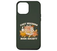 Fall Bibliophile Cozy Readers Book Society Tee Custodia per iPhone 12 Pro Max