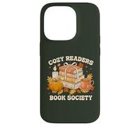 Fall Bibliophile Cozy Readers Book Society Tee Custodia per iPhone 14 Pro