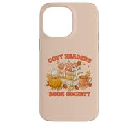 Fall Bibliophile Cozy Readers Book Society Tee Custodia per iPhone 14 Pro Max